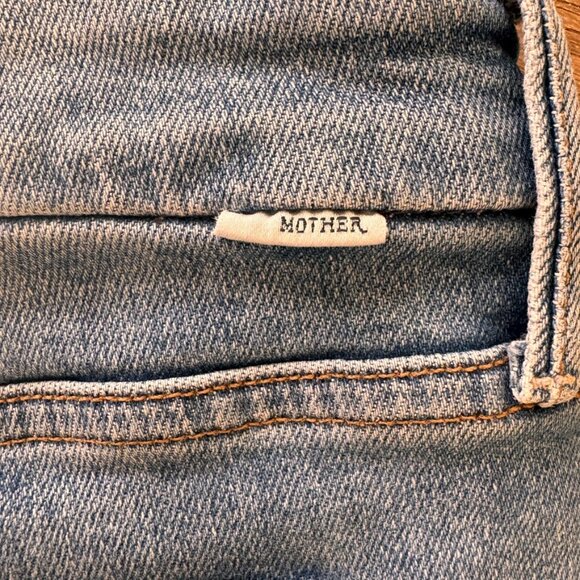 Mother Denim Looker Ankle Fray Love Gun Jeans - Picture 9 of 14